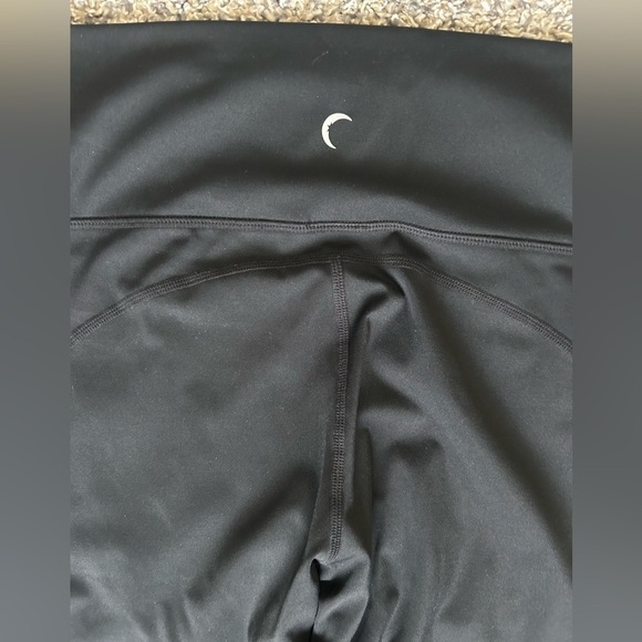 5/$25 Zyia moto style ribbed black leggings girls size 14-16 fits women’s S-M - Picture 5 of 8